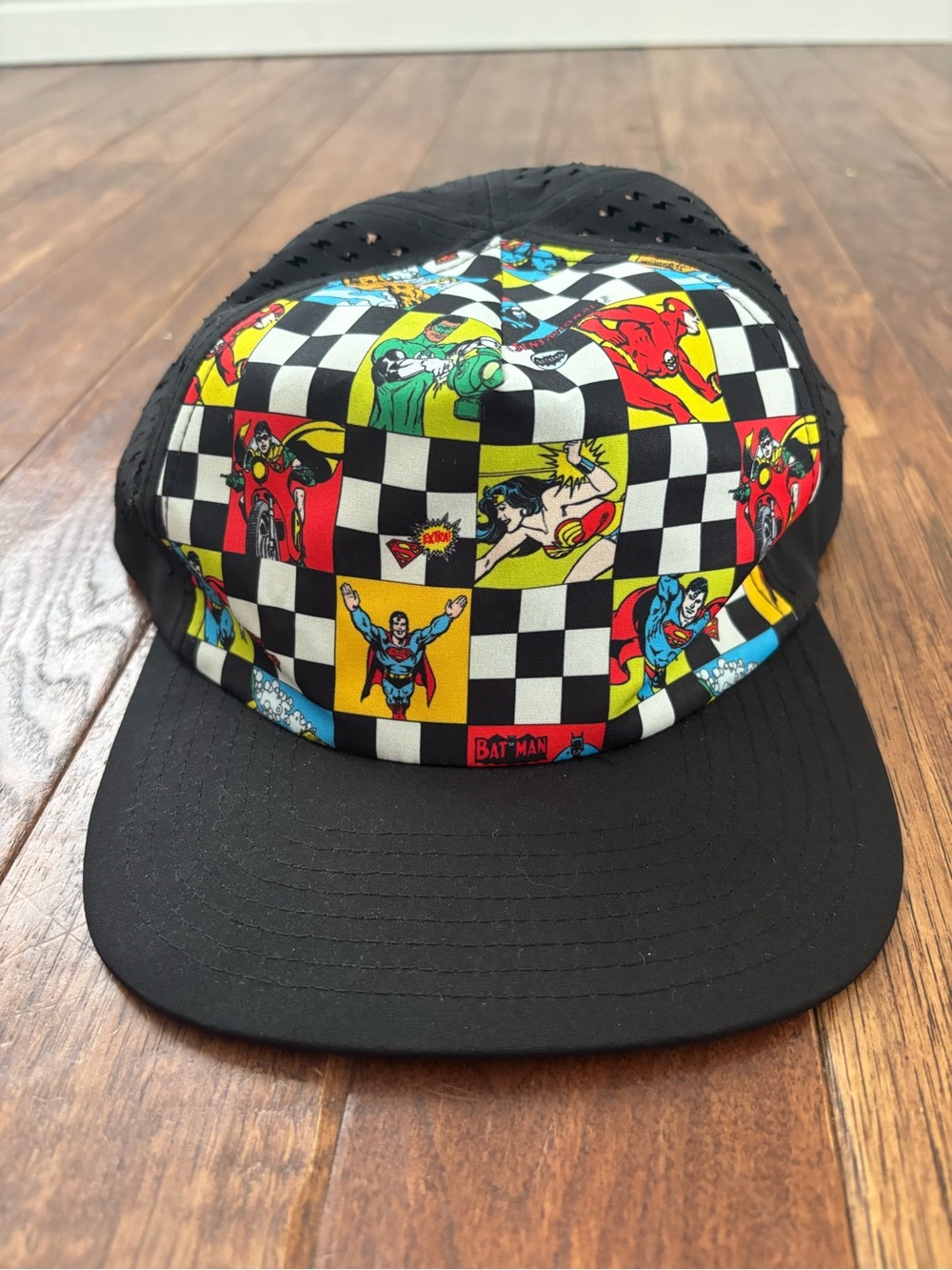 George Hats Adult Justice League Super Hero Active Trucker Hat Batman Superman